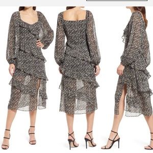 Nordstrom - Floret Studios Layered Midi Dress